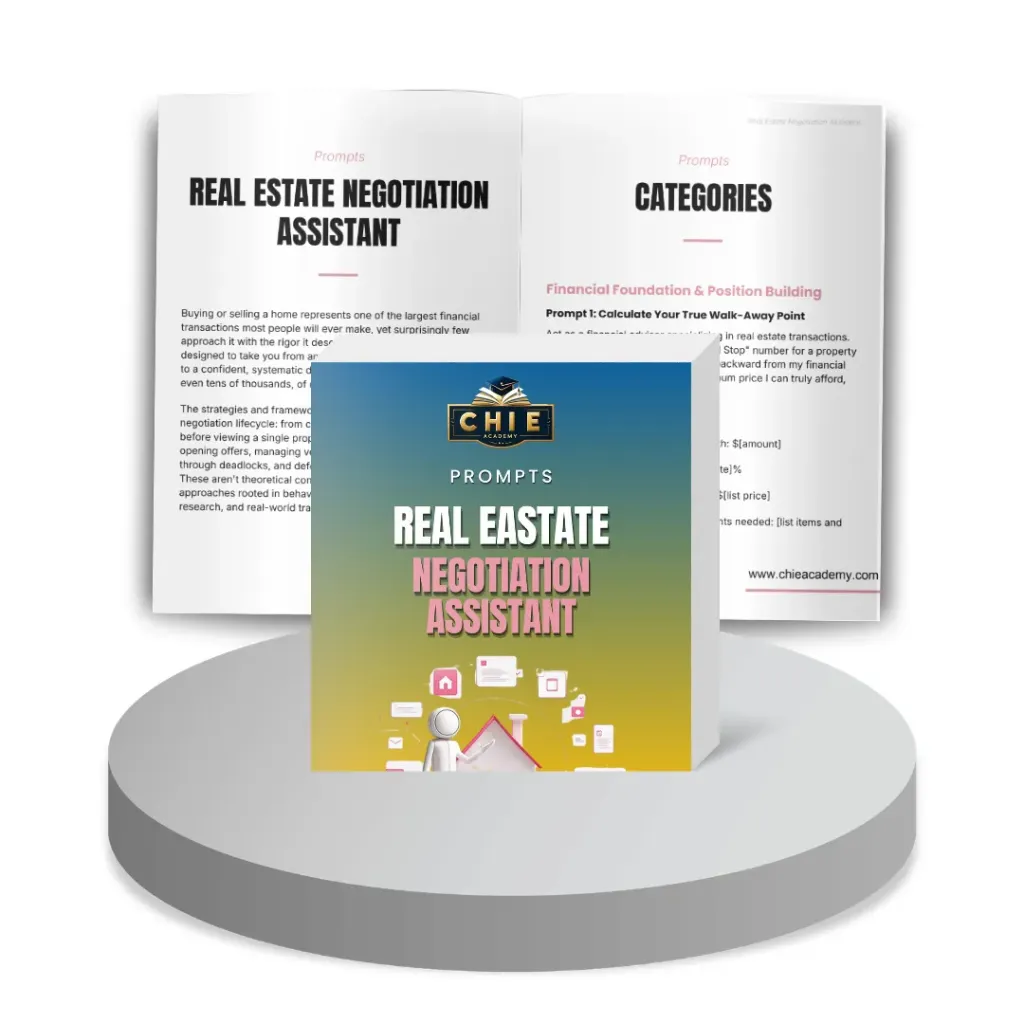 Real Estate Negotiation Assistant - Prompt Pack