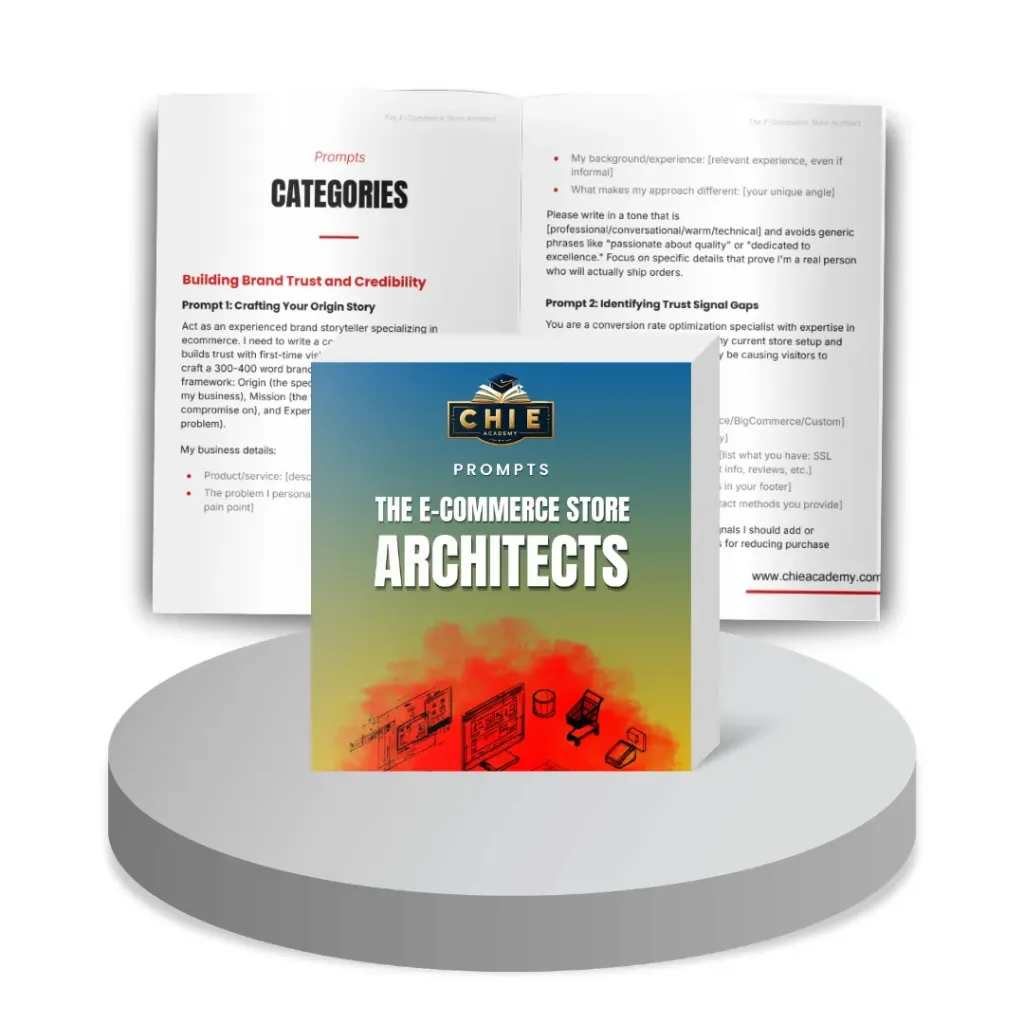 The E-Commerce Store Architect - AI Prompt Pack