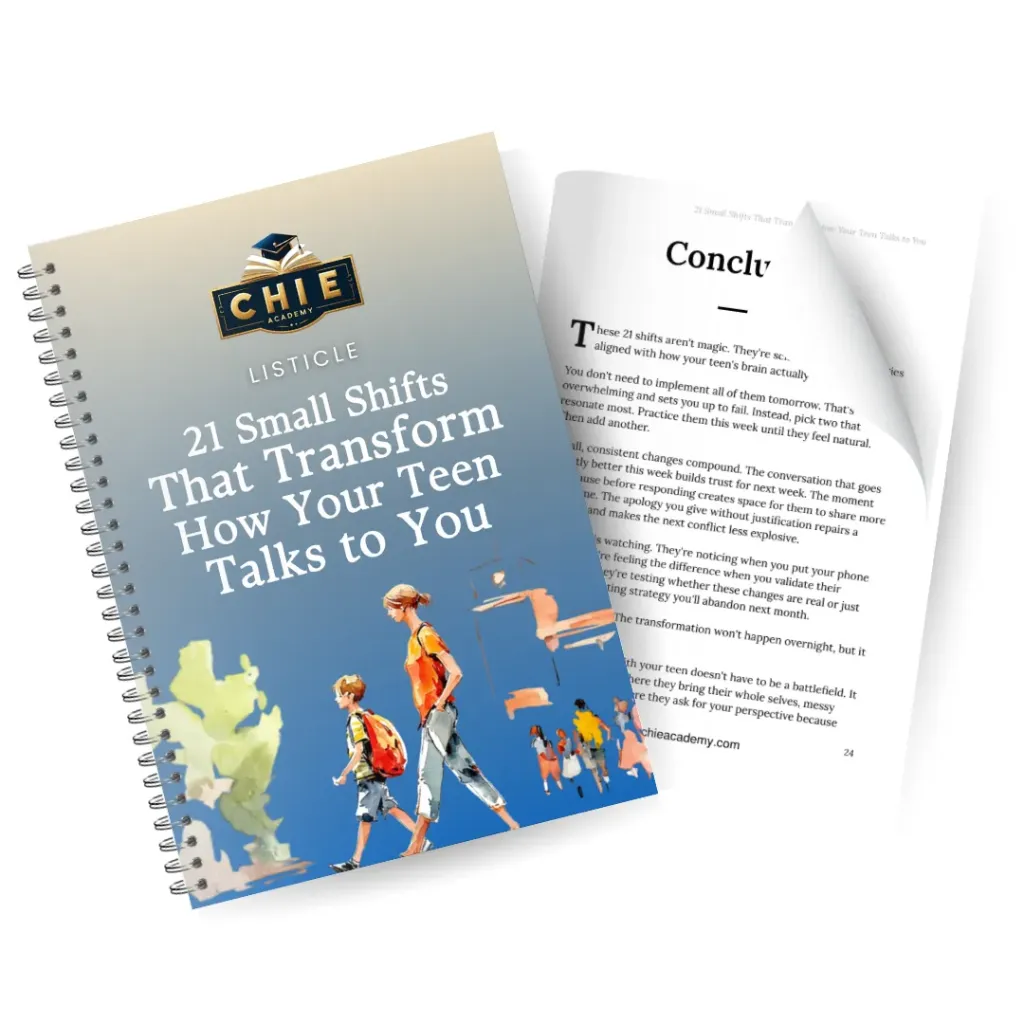 21 Small Shifts That Transform How Your Teen Talks To You (Listicle)